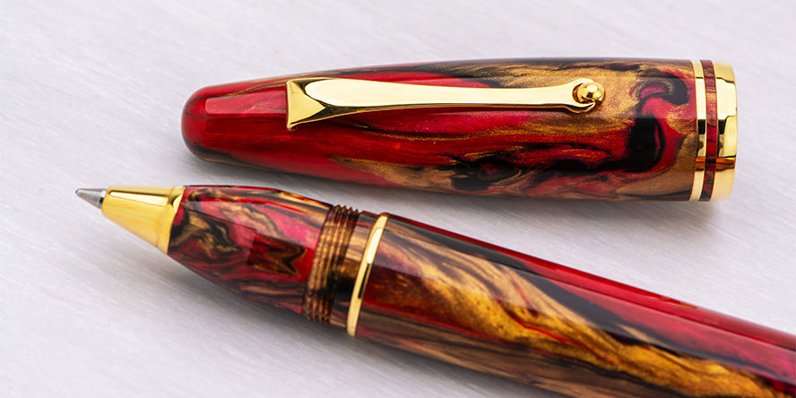 Maiora Ultra Ogiva Golden Rule Rollerball Pens maiora_ultra_ogiva_golden_rule_rollerball_pens_tip