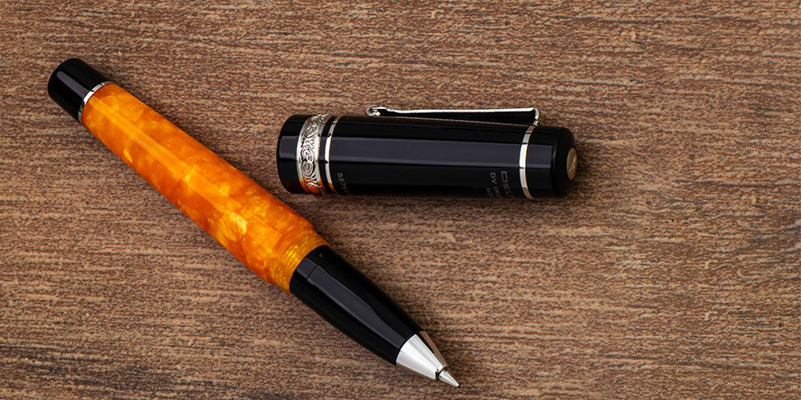 Delta DV Original Mini Rollerball Pens delta_dv_original_mini_rollerball_pens_uncapped