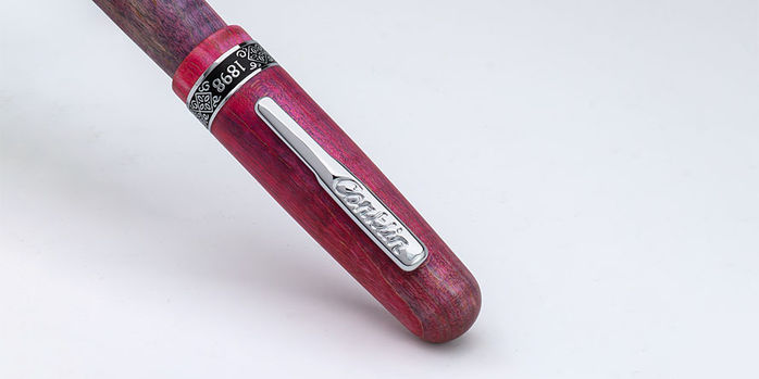 conklin_1898_stablized_wood_fountain_pens_pink_cap_zoom
