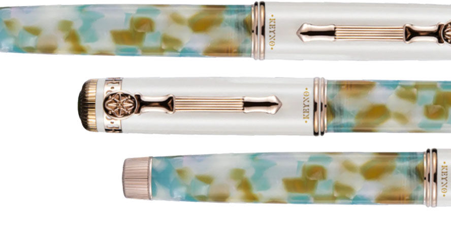Keyno Stay.tionery 001 Serenity  Fountain Pens keyno_001_serenity_fountain_pens