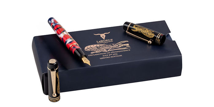 LeBoeuf_Declaration_of_Independence_250th_Pen_set