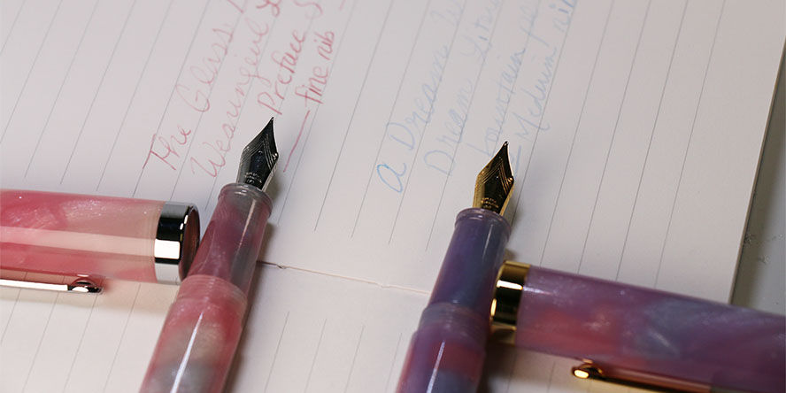 Wearingeul Literature Preface  Fountain Pens wearingeul_literature_preface_series_fountain_pens_writing_sample