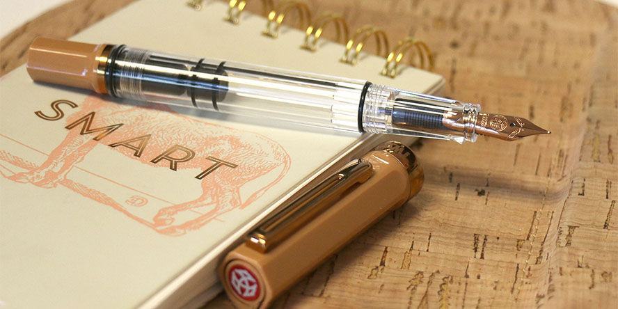 TWSBI ECO Upgraded Trim Fountain Pens twsbi_eco_upgraded_trim_fountain_pens_caffe_with_bronze_trim