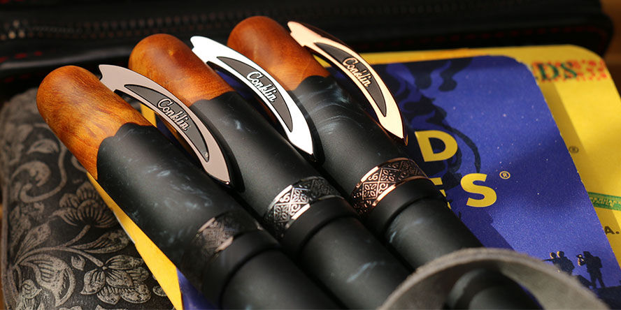 Conklin Exclusive Night Ember 1898 Spectra Fusion Fountain Pens conklin_1898_exclusive_spectra_fusion_night_ember_fountain_pens