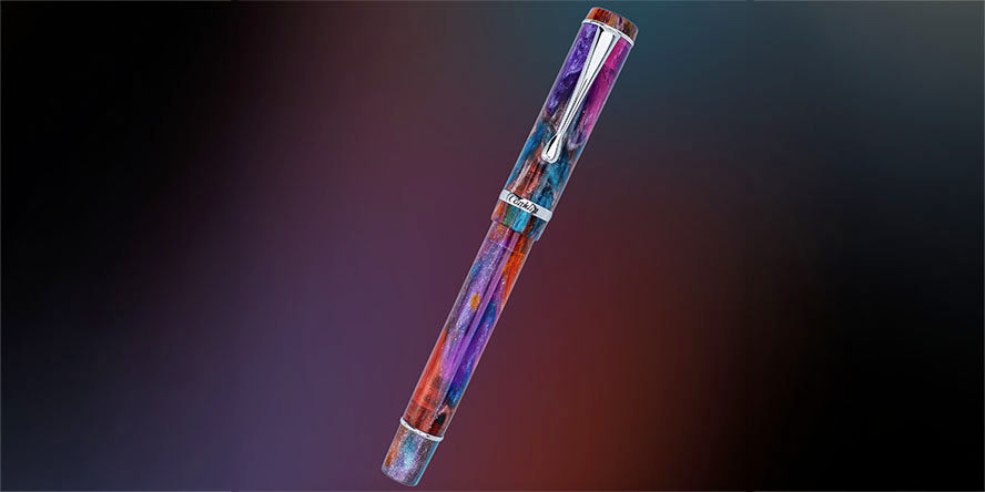 Conklin Duragraph Limited Edition Primary Manipulation 3.5  Rollerball Pens Conklin_Duragraph_Limited_Edition_Primary_Manipulation_3.5_rollerball_pen_capped