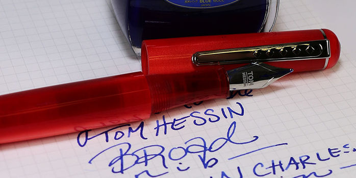 tom_hessin_charles_fountain_pens_uncapped_on_wearingeul_threads_notebook