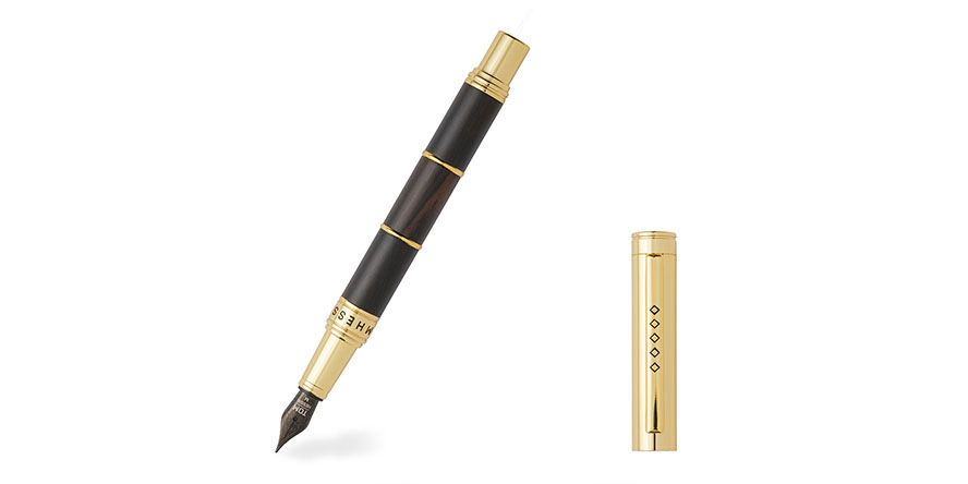 Tom Hessin Revolution Palace Gates  Fountain Pens Tom_Hessin_Palace_Gates_fountain_pen_uncapped