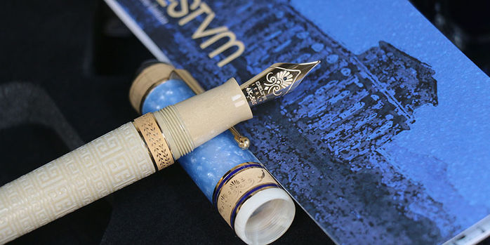 Delta_Paestum_K_fountain_pen_uncapped