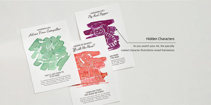 Weearingeul_Alice_Postcard_set_multiple_sheets