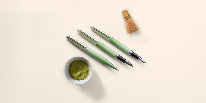 Sheaffer_VFM_Matcha_fountain_pen_collection