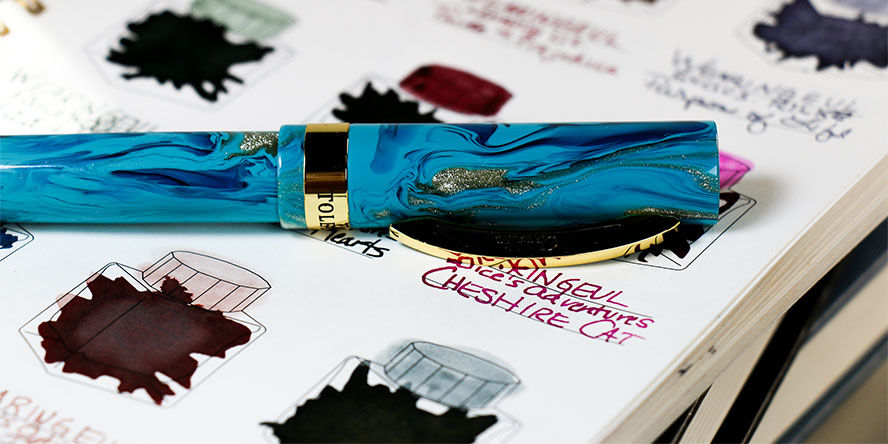 Conklin Toledo Limited Edition Tidal Pool Rollerball Pens conklin_toledo_limited_edition_tidal_pool_rollerball_pens