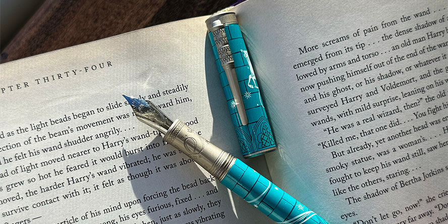 Ferris Wheel Press x Harry Potter Patronus Set: 38ml Ink + Lim. Edit. Fountain Pens ferris_wheel_press_x_harry_potter_patronus_limited_edition_masque_severus_snape_fountain_pens