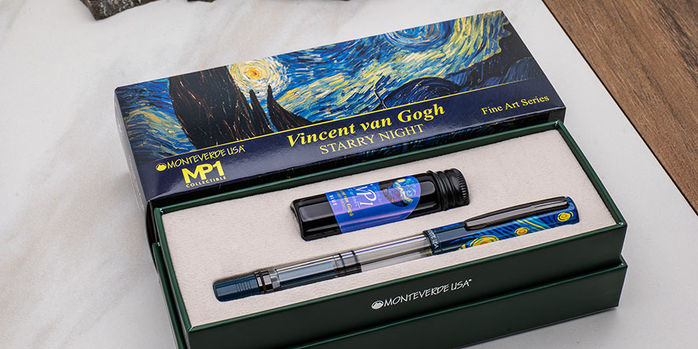Monteverde_MP1_Fine_Arts_Box_Set_Starry_Night_pen_and_ink