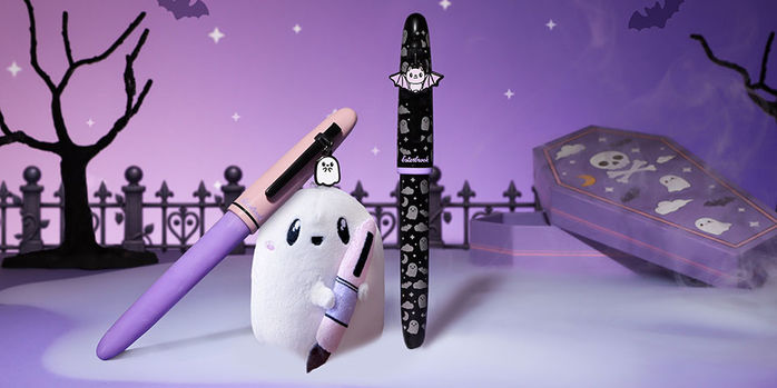 Esterbrook_Sweetly_Haunted_Collection_pens_with_charms