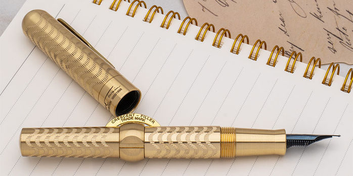 conklin_mark_twain_brass_chased_fountain_pens_mechanism