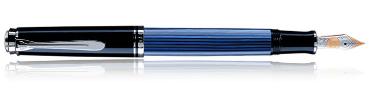 Black / Blue Pelikan Souveran 405 Collection Fountain Pens