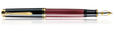 Pelikan Souveran 400 Collection Fountain Pens in Black / Red