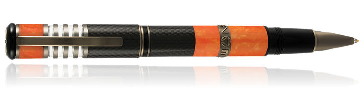 Orange Delta Momo 30th Anniversary Rollerball Pens