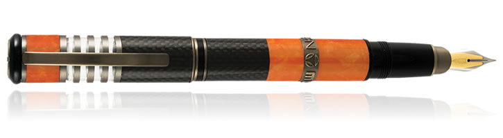 Orange Delta Momo 30th Anniversary Fountain Pens
