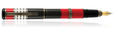 Delta Momo 30th Anniversary Fountain Pens in Red