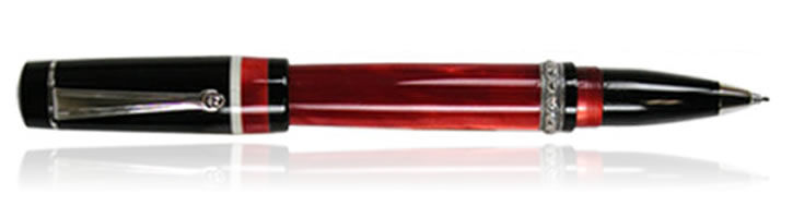 Red Delta Passion Collection Rollerball Pens