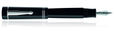 Delta Scrigno Pen Secrets Collection Fountain Pens in Solid Black