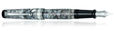 Aurora Optima Auroloide Collection Fountain Pens in Nero Perla / Chrome