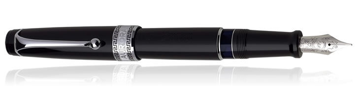 thumbnail image 2 of Aurora Optima Resin Black CT Fountain Pen|Shop Online At |Aurora 2 of 13