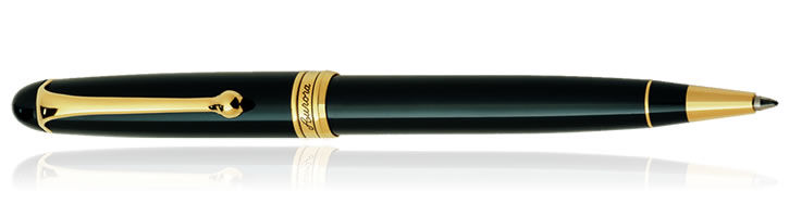 Black Aurora 88 Gold Plated Collection Ballpoint Pens