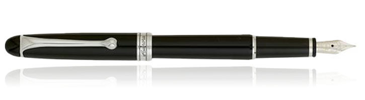 Black/Silver / Small Aurora 88 Gold Collection Fountain Pens