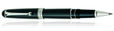 Aurora Nikargenta 88 Chrome Collection Rollerball Pens in Black / Large