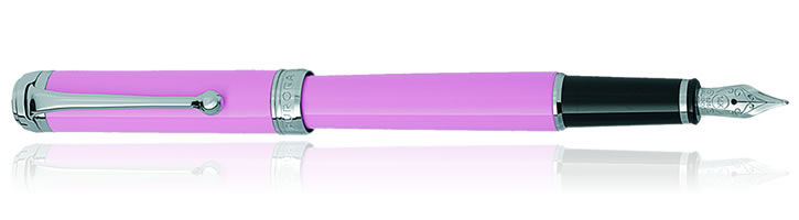 Pink Aurora Talentum Finesse Collection Fountain Pens