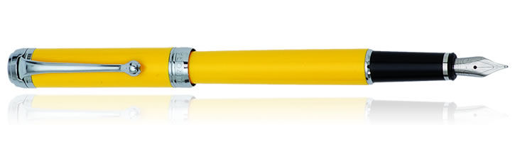 Yellow Aurora Talentum Finesse Collection Fountain Pens