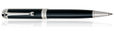 Aurora Talentum Finesse Collection Ballpoint Pens in Black