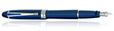 Aurora Ipsilon Deluxe Collection Fountain Pens in Blue / Chrome