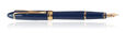Aurora Ipsilon Deluxe Collection Fountain Pens in Blue / Gold