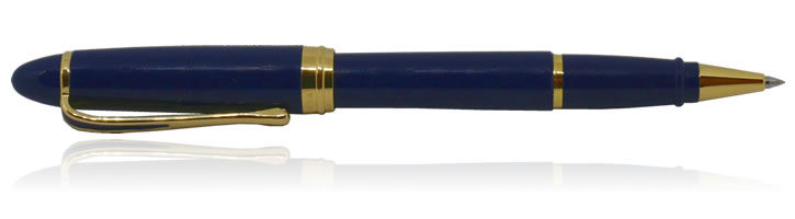 Blue / Gold Aurora Ipsilon Deluxe Collection Rollerball Pens