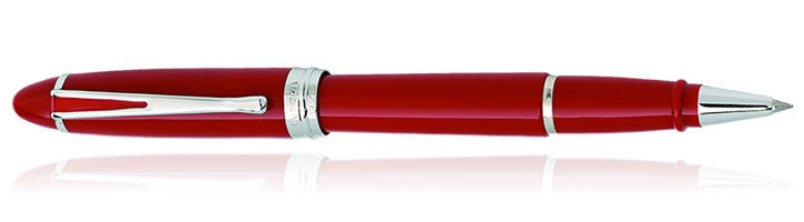 Red / Chrome Aurora Ipsilon Deluxe Collection Rollerball Pens