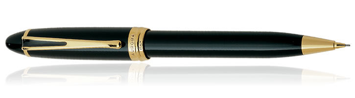 Black / Gold Aurora Ipsilon Deluxe Collection Mechanical Pencils