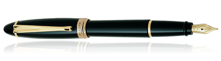 Black Aurora Ipsilon Resin Collection Fountain Pens