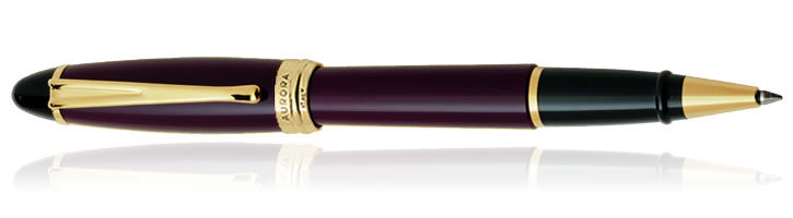 Bordeaux Aurora Ipsilon Resin Collection Rollerball Pens
