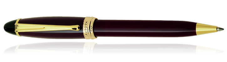 Bordeaux Aurora Ipsilon Resin Collection Ballpoint Pens