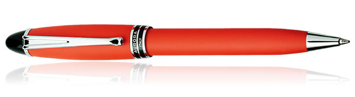Orange Aurora Ipsilon Satin Collection Ballpoint Pens