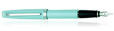 Aurora Style Collection Fountain Pens in Aquamarine
