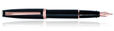 Aurora Style Collection Fountain Pens in Black Matte