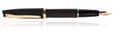 Aurora Style Collection Fountain Pens in Blue Matte
