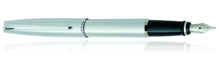 Chrome Aurora Style Collection Fountain Pens