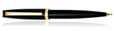 Aurora Style Collection Ballpoint Pens in Black Pepper / Gold
