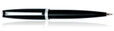 Aurora Style Collection Ballpoint Pens in Black Pepper / Silver