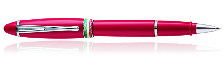 Red Aurora Ipsilon Italia Collection Rollerball Pens